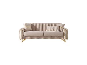 Royal Convertible Sofa - Beige by Furnia Furniture