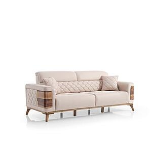 Ruby Convertible Sofa - Brick by Furnia Furniture