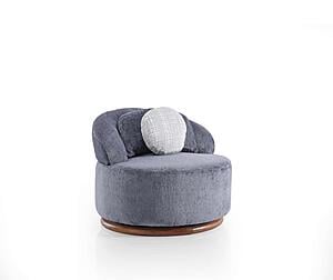 Snowy Chair - Anthracite by Furnia Furniture