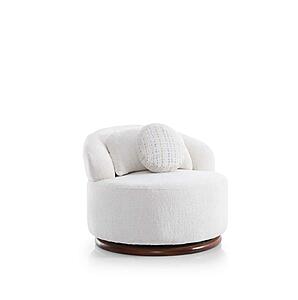 Snowy Chair - Cream by Furnia Furniture