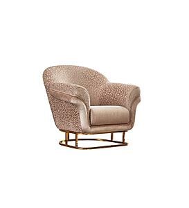Versace Chair - Cream by Furnia Furniture