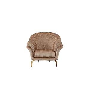 Versace Chair - Beige by Furnia Furniture