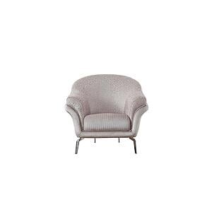 Versace Chair - Light Grey by Furnia Furniture