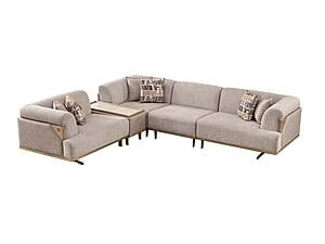 Urla Modular Sectional Sofa Cream by Furnia Furniture