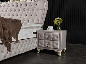 Armada Nightstand - Cream by Furnia Furniture