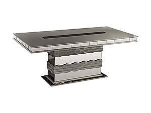 Gokce 78" Dining Table - Beige by Furnia Furniture