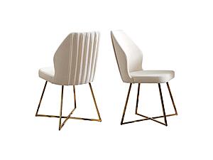 Marsel Dining room Chair - White by Furnia Furniture