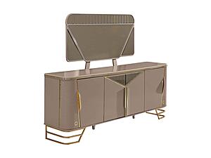 Romans Consol With Mirror by Furnia Furniture