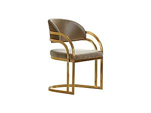Romans Dining Chair Beige by Furnia Furniture