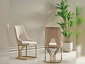 Zen Dining Chair - Beige by Furnia Furniture