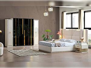 Marsel Bedroom Set - Cream by Furnia Furniture