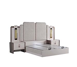 Nirvana Bedroom Set - Beige by Furnia Furniture
