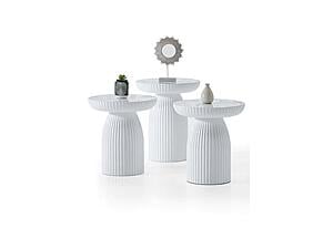 Diamond Coffee Table - White by Furnia Furniture