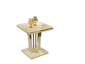 Napoli End Table - Beige by Furnia Furniture