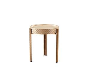 Paris End Table - Beige by Furnia Furniture