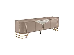 Romans TV Stand - Beige by Furnia Furniture