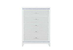 Alina White Chest w/LED by Global Furniture