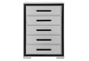 Amelia Grey Black Chest by Global Furniture