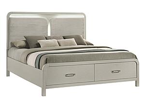 Aria Beige Bedroom Set by Galaxy Furniture