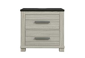 Ashley Brown Nightstand w/USB & Speaker by Global Furniture