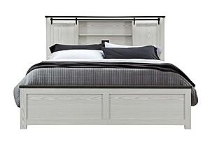 Ava Beige King Bed by Global Furniture