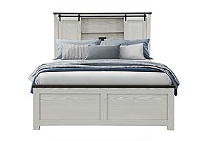 Ava Beige Full Bed by Global Furniture