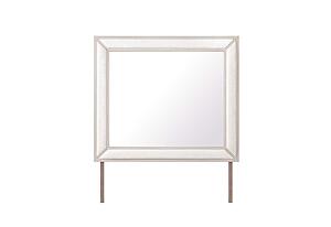 Clara Beige Upholstered Mirror by Global Furniture