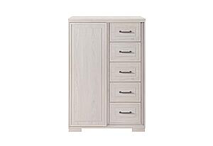 Clara Beige Sliding Door Chest by Global Furniture