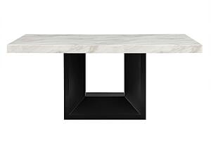 D02 Black/White Dining Table by Global Furniture