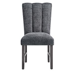 D8030 Dark Grey Fabric Dining Chair by Global Furniture