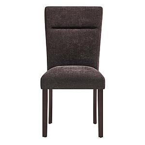 D8212 Brown Fabric Dining Chair by Global Furniture
