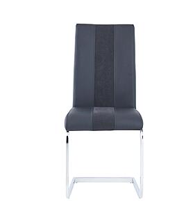 D915 Black Faux Leather Dining Chair (Set of 4) by Global Furniture