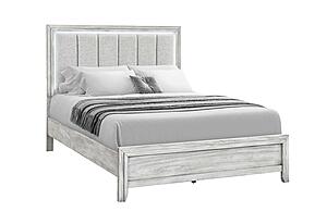 Elsie Grey Queen Bed Group by Global Furniture