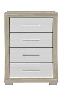Emma Natural/White Chest by Global Furniture