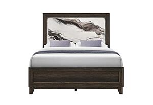 Harmony Brown Queen Bed Group by Global Furniture