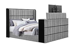 Isabella Grey King Bed Group by Global Furniture