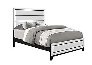 Kate White Full Bed Group by Global Furniture