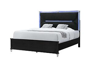 Lando Black King Bed Group by Global Furniture