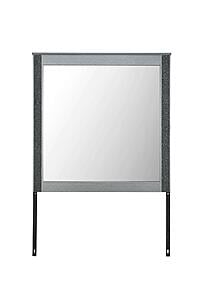 Logan Silver Mirror by Global Furniture