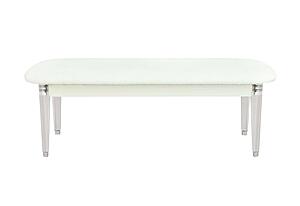 Lyra Beige Bench by Global Furniture