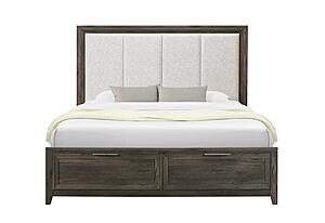 Mariah Dark Brown Full Bed by Global Furniture
