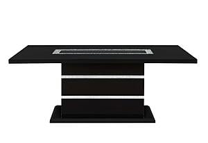 Monaco Black Dining Table by Global Furniture