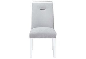 Monaco Grey/White Dining Chair by Global Furniture
