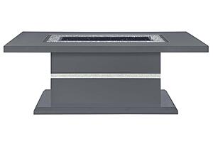 Monaco Dark Grey 2 End Tables & 1 Coffee Table by Global Furniture