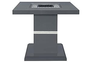 Monaco Dark Grey End Table by Global Furniture