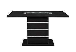 Monaco Black Rectangular Bar Table by Global Furniture