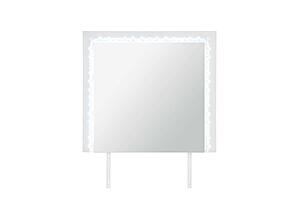 Naomi Silver Marble Mirror w/LED by Global Furniture