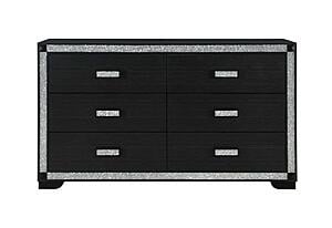 Soleil Charcoal Dresser by Global Furniture