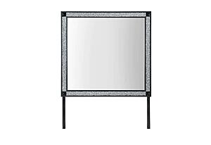 Soleil Charcoal Mirror by Global Furniture
