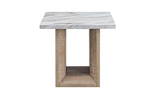 T02 Natural/White End Table by Global Furniture